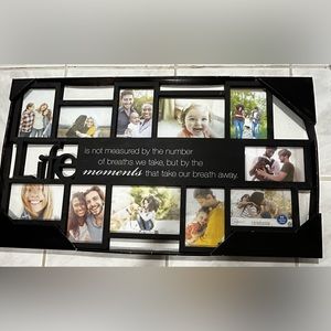 Large opening collage picture frame